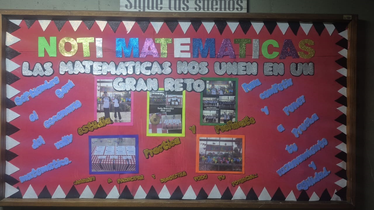 cartelera matematicas